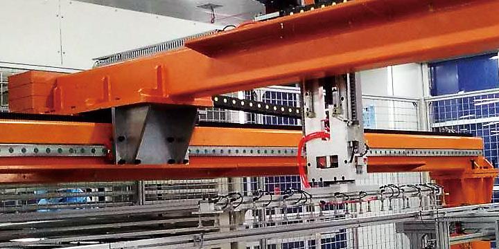 光伏組件制造設備-自動擺串機